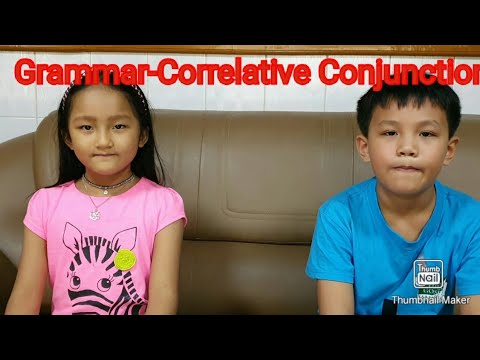 Grammar-Correlative Conjunction - YouTube