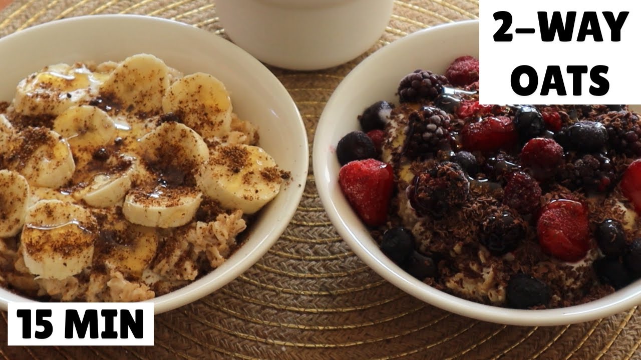  15-Minute Oatmeal:Sweet & Savory Breakfast 