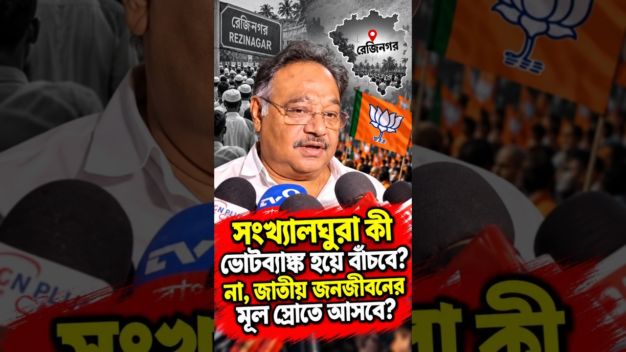 সংখ্যালঘুরা কী ভোটব্যাঙ্ক হয়ে বাঁচবে না জাতীয় জনজীবনের মূল স্রোতে আসবে শমীক ভট্টাচার্য