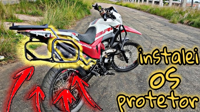 Protetor Bros 160 Stunt Race ORIGINAL Gaiola Slider Motor e carenagem  Street Cage NXR 160 2016 a 2022