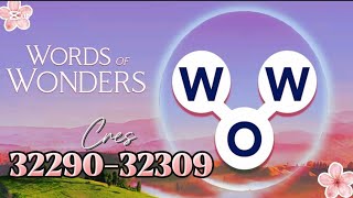 WORDS OF WONDERS CROSSWORD PUZZLE Level 32290-32309