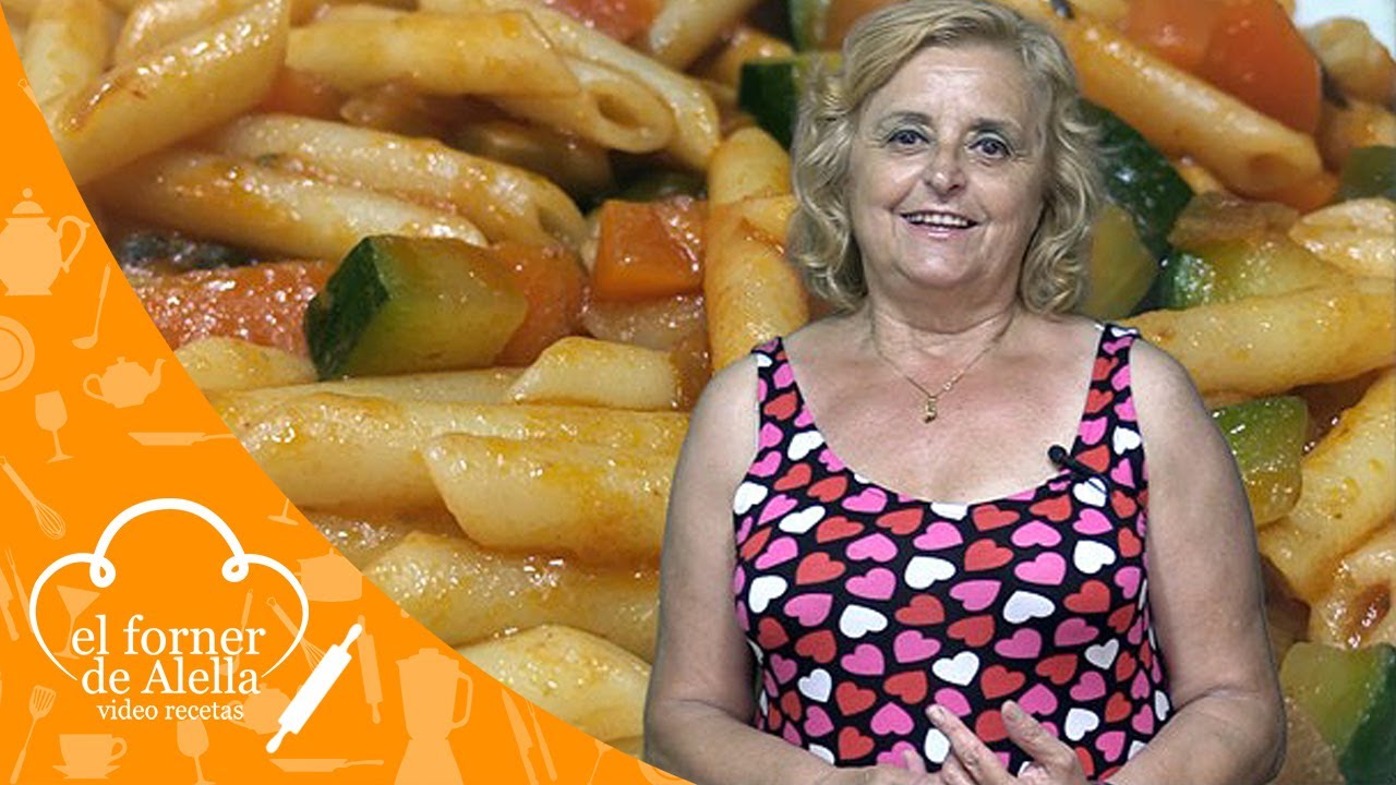 Macarrones con verduras