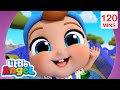 Five Senses Song 🙉 | LITTLE ANGEL 😇 | Lullabies &amp; Nursery Rhymes for Kids | Sleep Baby Songs