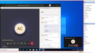 How to download or delete recorded video in Microsoft teams