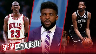 Emmanuel Acho explains why he disagrees KD is more gifted than Jordan | NBA | SPEAK FOR YOURSELF
