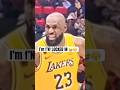 Lebron Let’s US KNOW HES LOCKED IN 😭😤🔥 #nba #lakers #lebronjames #lebron #nbaplayoffs