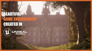 Beautiful Game Environment Created in Unreal Engine 4 | Quixel Megascans | Kitbash3D