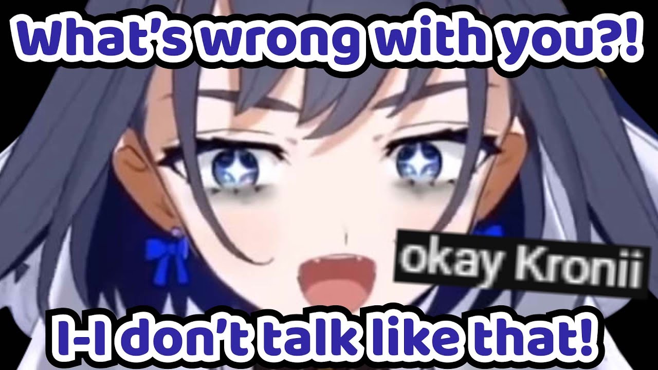 Chat Noticed Kronii's Weird Way of Talking and Kept Making Fun of Her For it