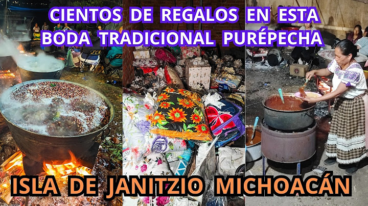 Hundreds of gifts at the reception for guests at a Purepecha wedding on the island of Janitzo, Mi...