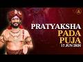 🔴KAILASA's Pratyaksha Pada Puja: Surrender to the Guru’s Divine Grace | 17 Jun 2026