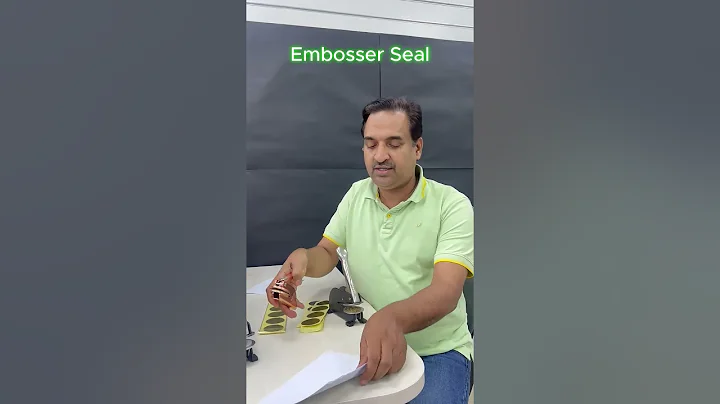 Custom Made Embosser Seal Stamp