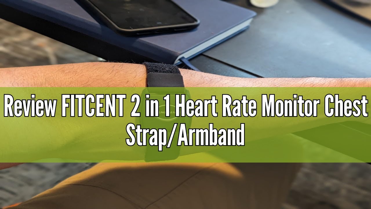 Review FITCENT 2 in 1 Heart Rate Monitor Chest Strap/Armband with