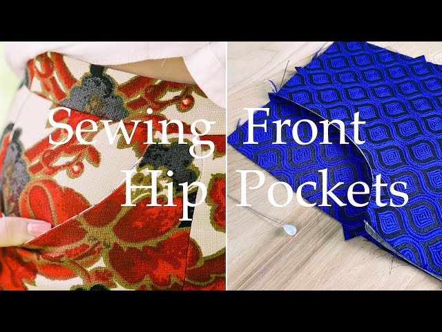 How To Sew Front Hip Pockets 