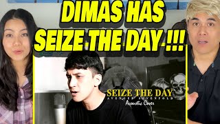 Dimas Senopati - Avenged Sevenfold - Seize The Day (Acoustic Cover) | REACTION