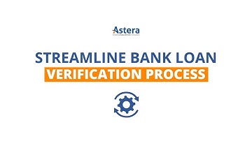 Streamline Bank Loan Verification Process | Astera Data in Words