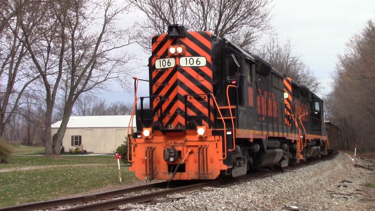 Wheeling & Lake Erie Railroad 663 Twinsburg to Kent Ohio YouTube