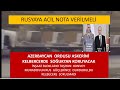 AZERBAYCAN ASKERİNE SOĞUKTAN  KORUYACAK BETON BLOK TAŞIYAN  KONVOYU  İŞGALCİ RUS  MURADOV DURDURDU