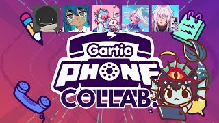【GARTIC PHONE COLLAB】STARVING ARTISTS PLAY ART GAME??
