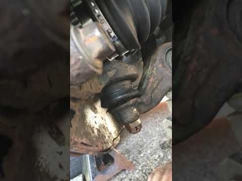 How to tighten a spinning ball joint 2002 Honda Accord - YouTube