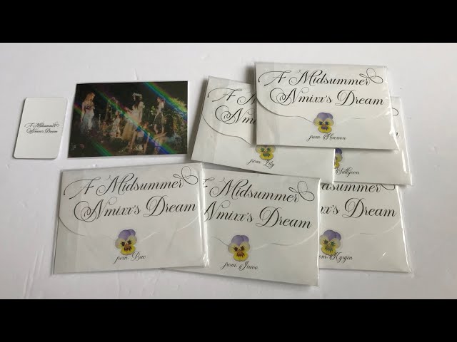 NMIXX A Midsummer Nmixx's Dream single digipak unboxing (all 6