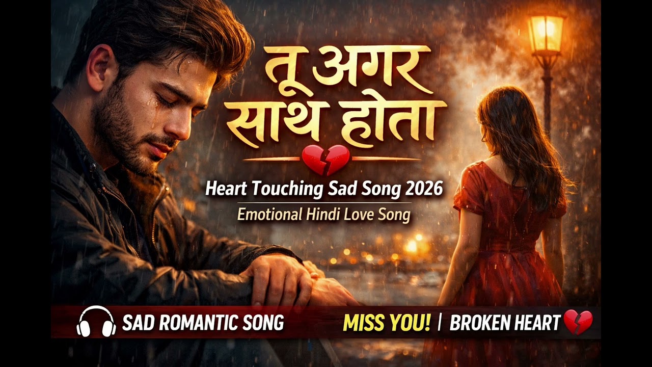 तू अगर साथ होता | Heart Touching Sad Song 2026 | Emotional Hindi Love Song
