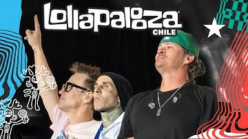 Blink 182 live at Lollapalooza chile 202
