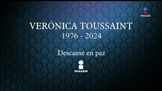 FALLECE VERÓNICA TOUSSAINT