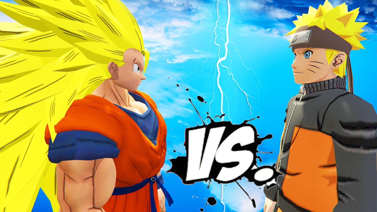 goku beats naruto