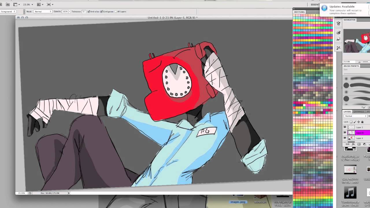 phone guy speedpaint - YouTube