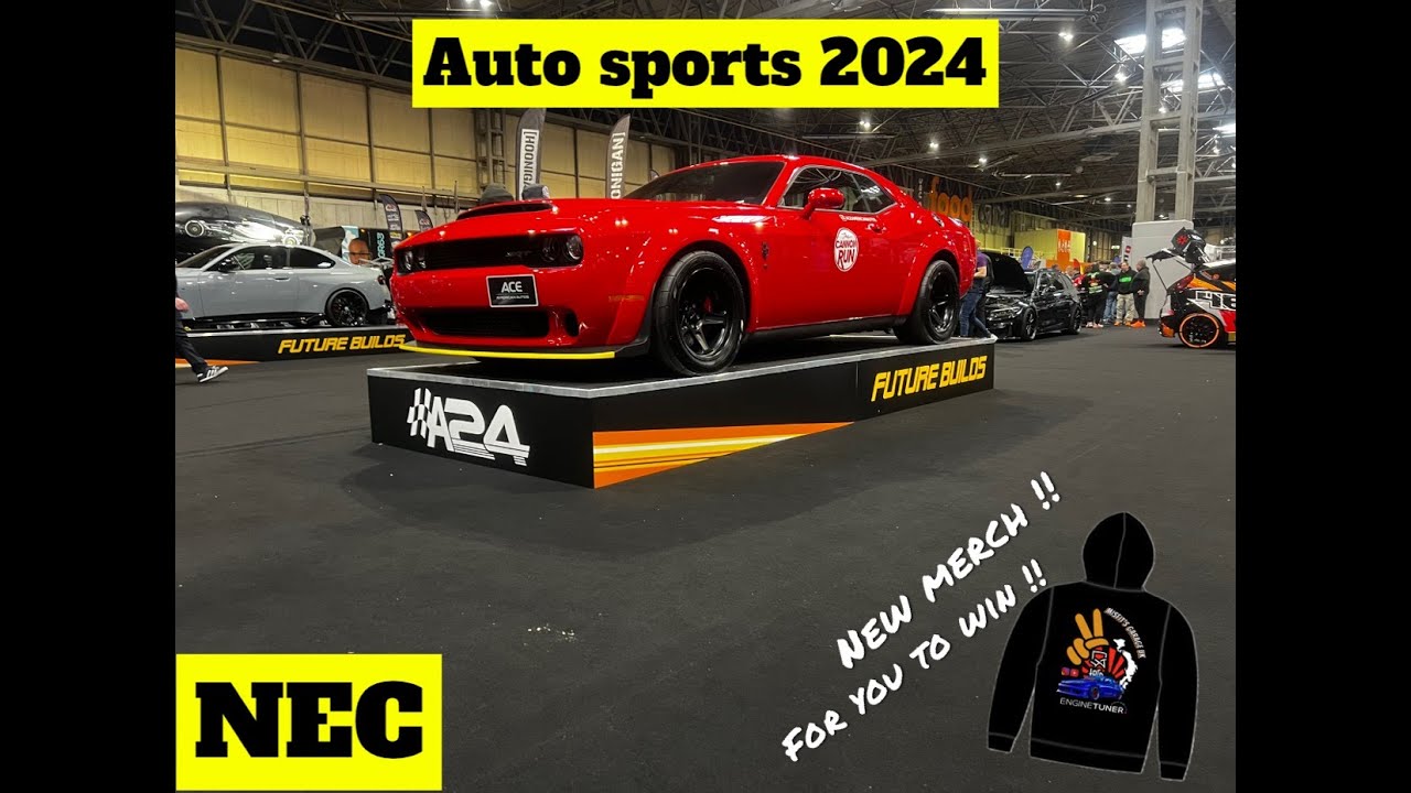 Autosport international 2024 show & new merch drop too !! - YouTube