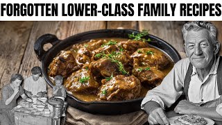 60 Lower-Class Foods That VANISHED From The Family Table!
