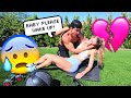 Passing Out While Working Out Prank On Fiance! *Cute Reaction*