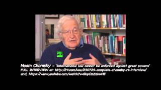 Chomsky – Which Country is the Greatest Threat to World Peace?