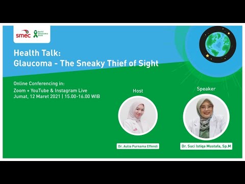 World Glaucoma Week, Topic Glaucoma - The Sneaky Thief of Sight