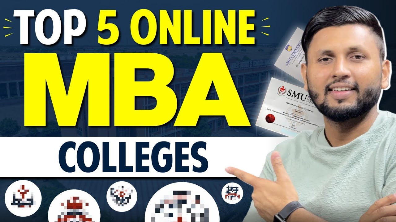 Top 5 Online MBA Colleges in India 2026 | Part-Time MBA Degree | Online ...