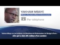 Entretien avec yakham mbaye sur les incidents de paris audio