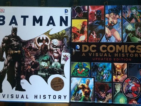 dc-comics-visual-guide-and-batman-visual-guide-hardcovers-dk-publishing