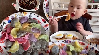 Baby Cooking and Eating Food by TOP BABIES 22,341 views 3 years ago 2 minutes, 27 seconds
