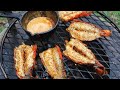Honey Cajun Butter Lobster Tails Recipe | Over The Fire Cooking #shorts