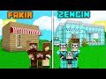 FAKİR AİLE DÜKKAN VS ZENGİN AİLE DÜKKAN! 😱 - Minecraft