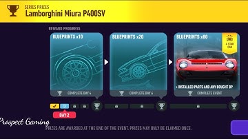 Need for Speed: No Limits - New Event | Lamborghini Miura P400SV (day 1) part 1/7