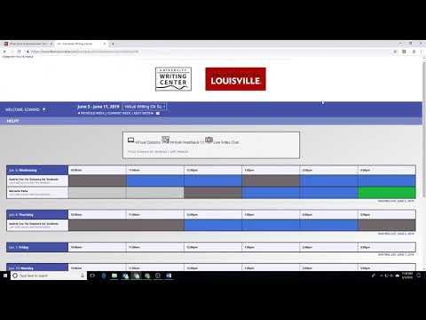Virtual Writing Center