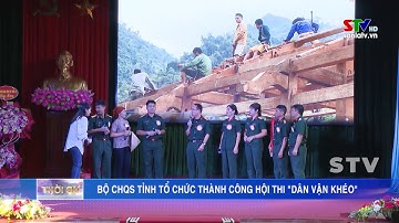 Bộ CHQS tỉnh tổ chức thành công Hội thi “Dân vận khéo” năm 2023