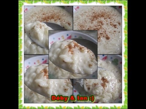 ARROZ DOCE COM LEITE CONDENSADO DA DÉBY & IAN:)