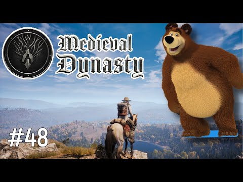 Medieval Dynasty Где найти МЕДВЕДЯ  на карте ? Где ты медведь?  1.2.0.1 #48