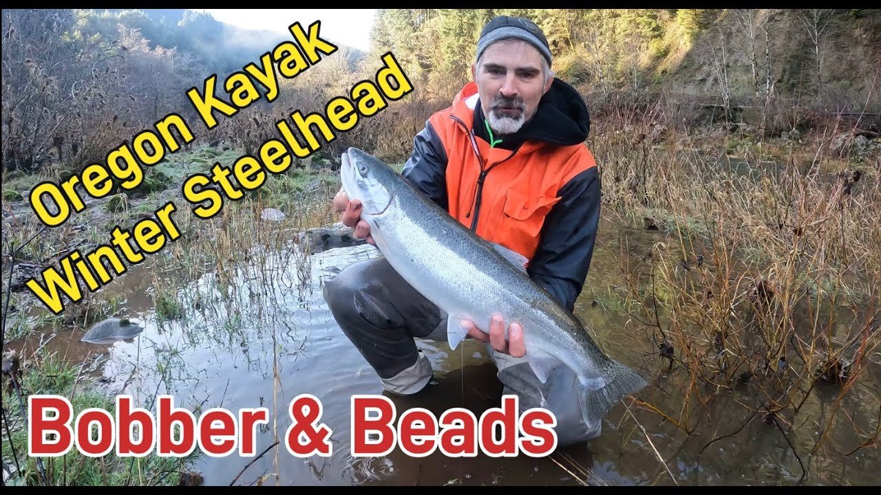Oregon Winter Steelhead Bobber and Beads with Kayak FIRST TRIP of 2024 