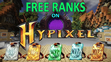 How to get free hypixel ranks |  hypixel rank giveaway 2021 (no begging)100% legit working way