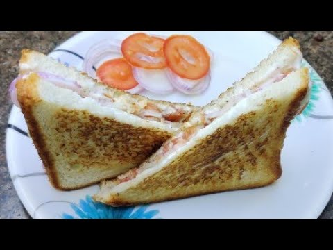 वीडियो: पनीर और स्ट्रॉबेरी क्रीम के साथ केला सैंडविच Sandwich