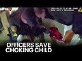 Officers save choking 3-year-old boy at bus station in Trenton