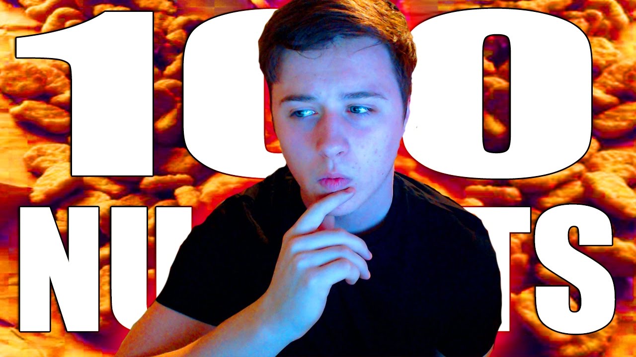 EATING 100 MCDONALDS CHICKEN NUGGETS..